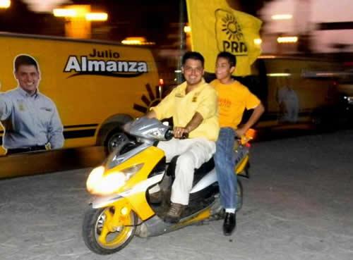 La “Juliomoto” recorre Nuevo Laredo